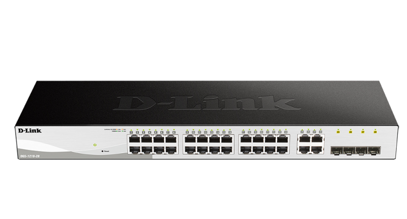 Коммутатор 24PORT 10/100/1000M T/SFP DGS-1210-28/FL2A D-LINK