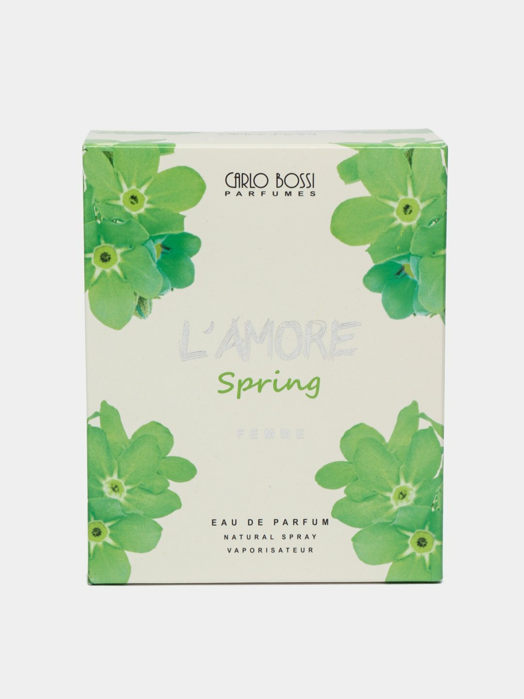 Парфюмерная вода Carlo Bossi "L'Amore Green Woman", для женщин, 100 мл