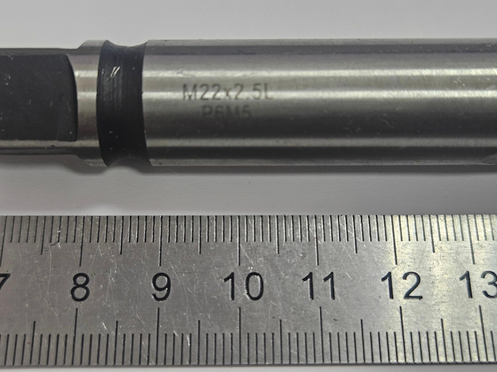 Метчик м/р М22х2,5 левый — фото 1