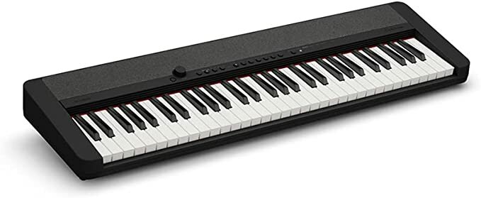 CASIO CT-S1BKC2 портативное цифровое пианино Light Piano, без б/п (AD-E95100LG)