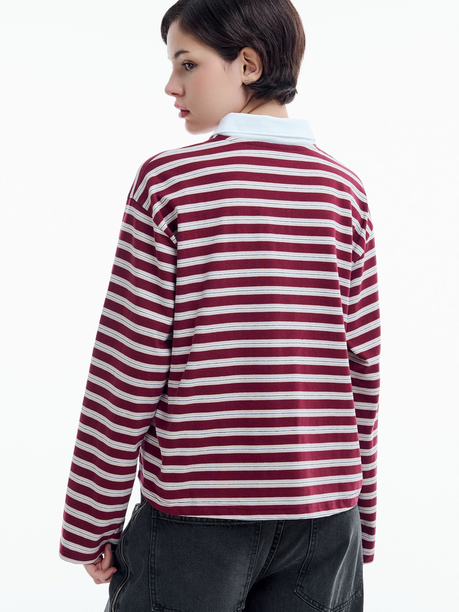 Поло спортивное ТВОЕ, размер M, бордовый — фото 1