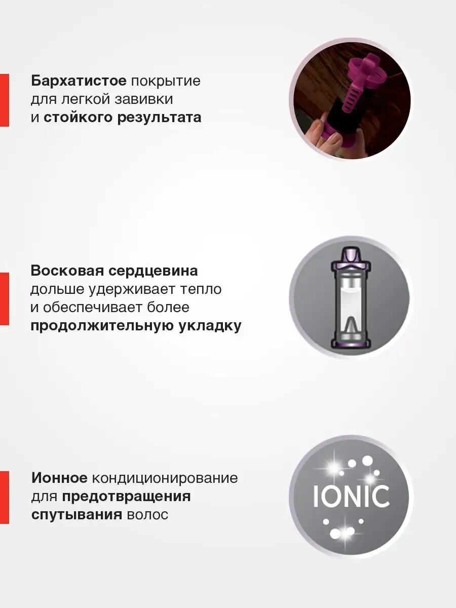 Термобигуди для укладки волос KF40E Fast Curls — фото 1