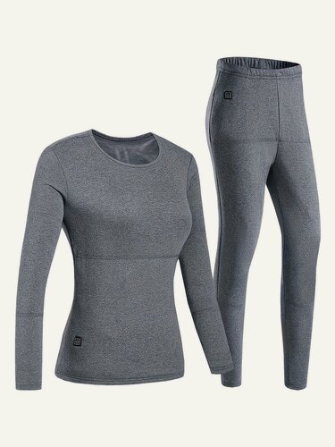 Изображение товара USB термобелье с подогревом для мужчин и женщин комплект для зимних видов спорта без power bank104