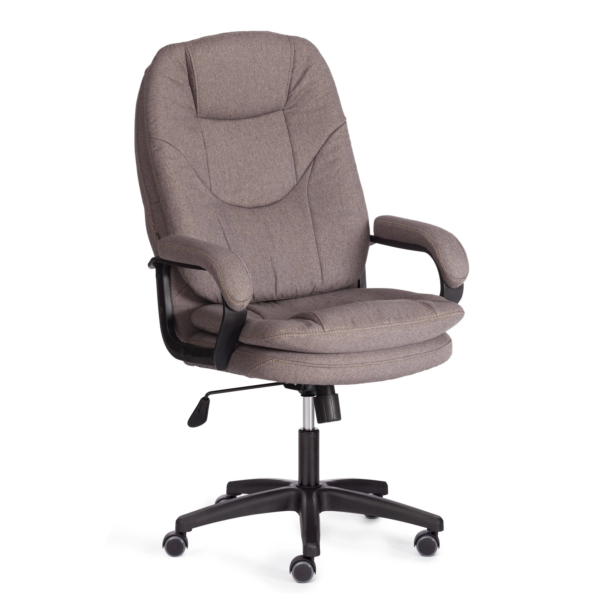 Кресло TetChair Comfort LT (22) ткань рогожка Nice мокко (серо-бежевая)
