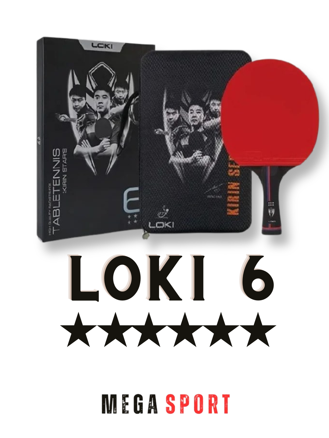 Ракетки для настольного тенниса-LOKI