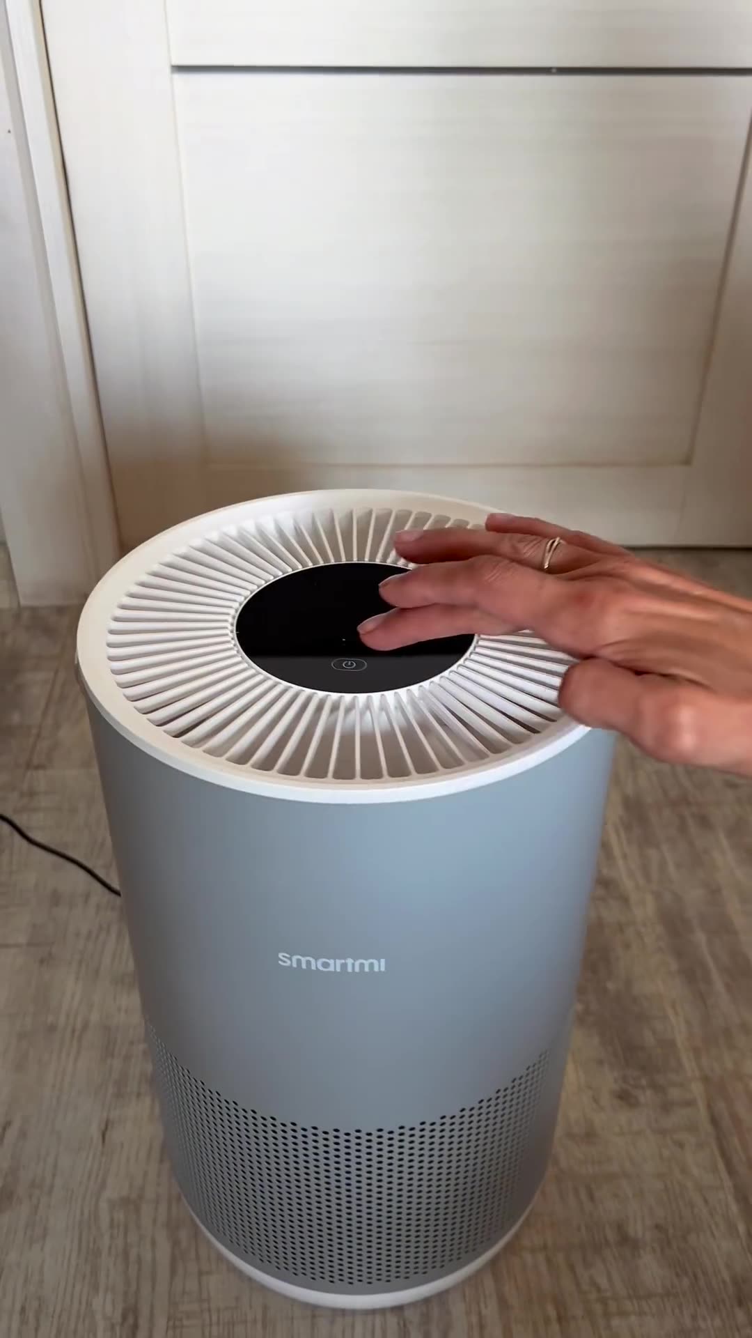 Очиститель воздуха Smartmi Air Purifier P1, с Алисой, HEPA, светло-серый — фото 29