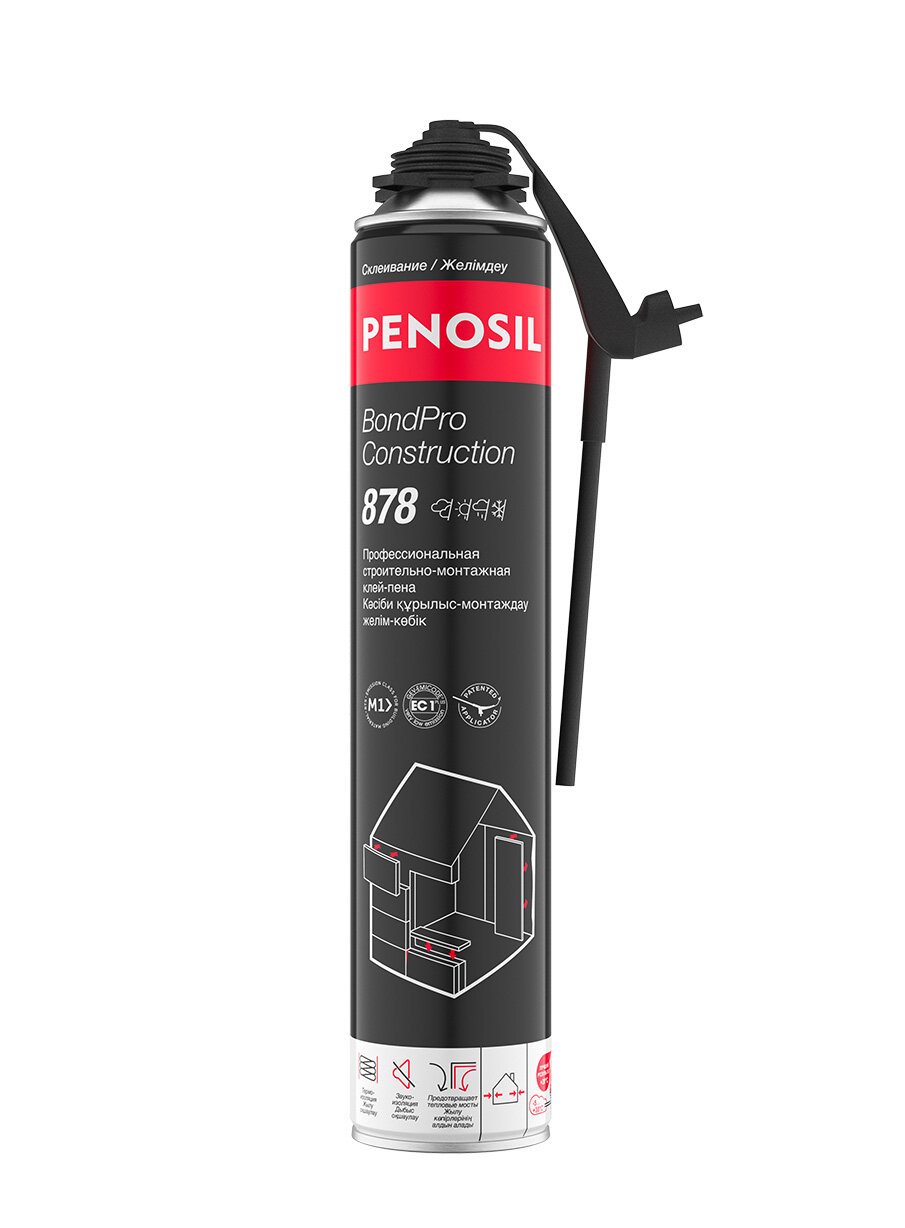 PENOSIL SpeedFix BondPro 878 многофункциональная клей-пена 750 мл 12 шт