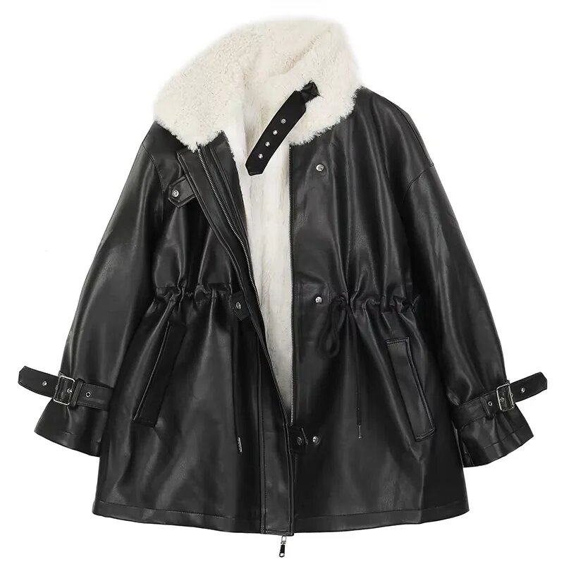 Куртка кожаная mauroicardi размер XL черный