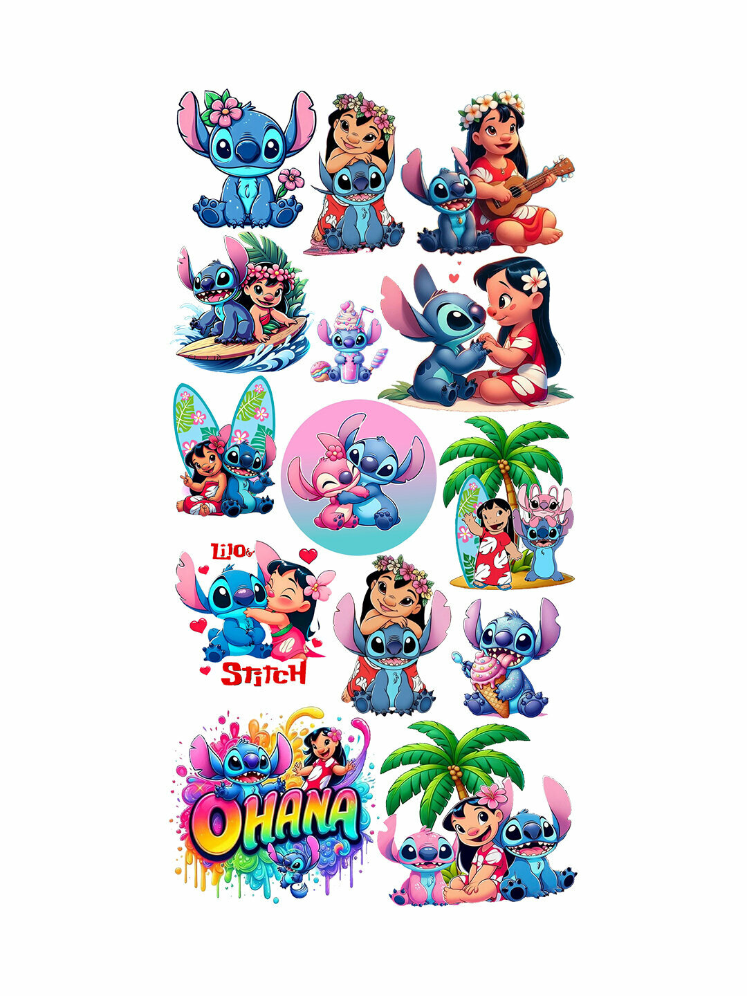 Наклейки на различные темы