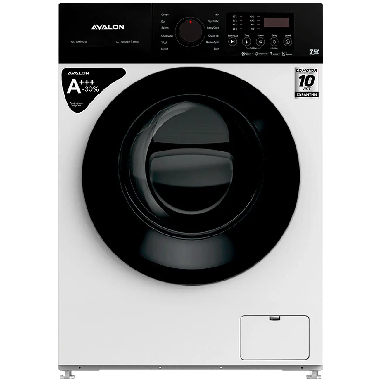 Стиральная машина AVALON AVL WM1410W Beliy