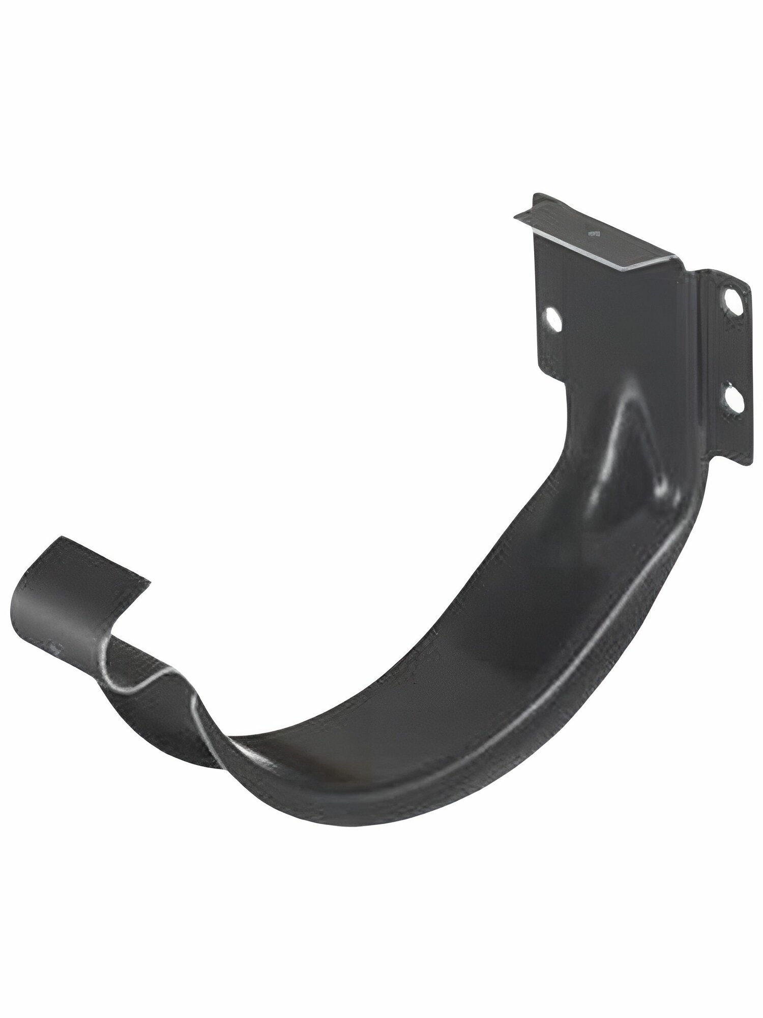 Кронштейн желоба металлический d125 мм 70 мм графитовый серый RAL 7024