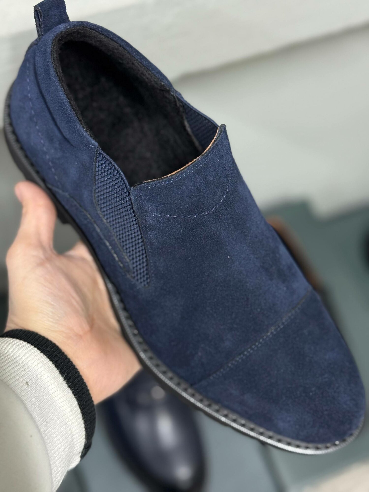 Полусапоги Luis Fabiani, полнота 6 (RU)/ на среднюю стопу, размер 40, синий — фото 1