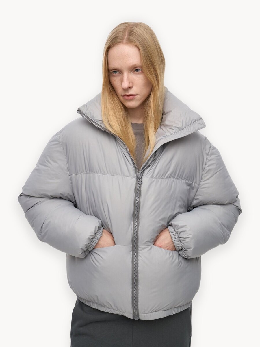 Куртка SHU, размер M, светло-серый