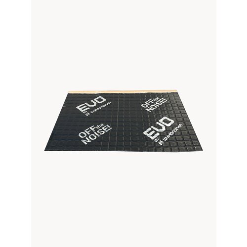 Шумоизоляция для автомобиля Evo 4.0 by Шумология 4мм 16 листов 37 x 25см / Шумка для тюнинга салона пола и дверей машины комплект звукоизоляции: самоклеящаяся шумка для авто