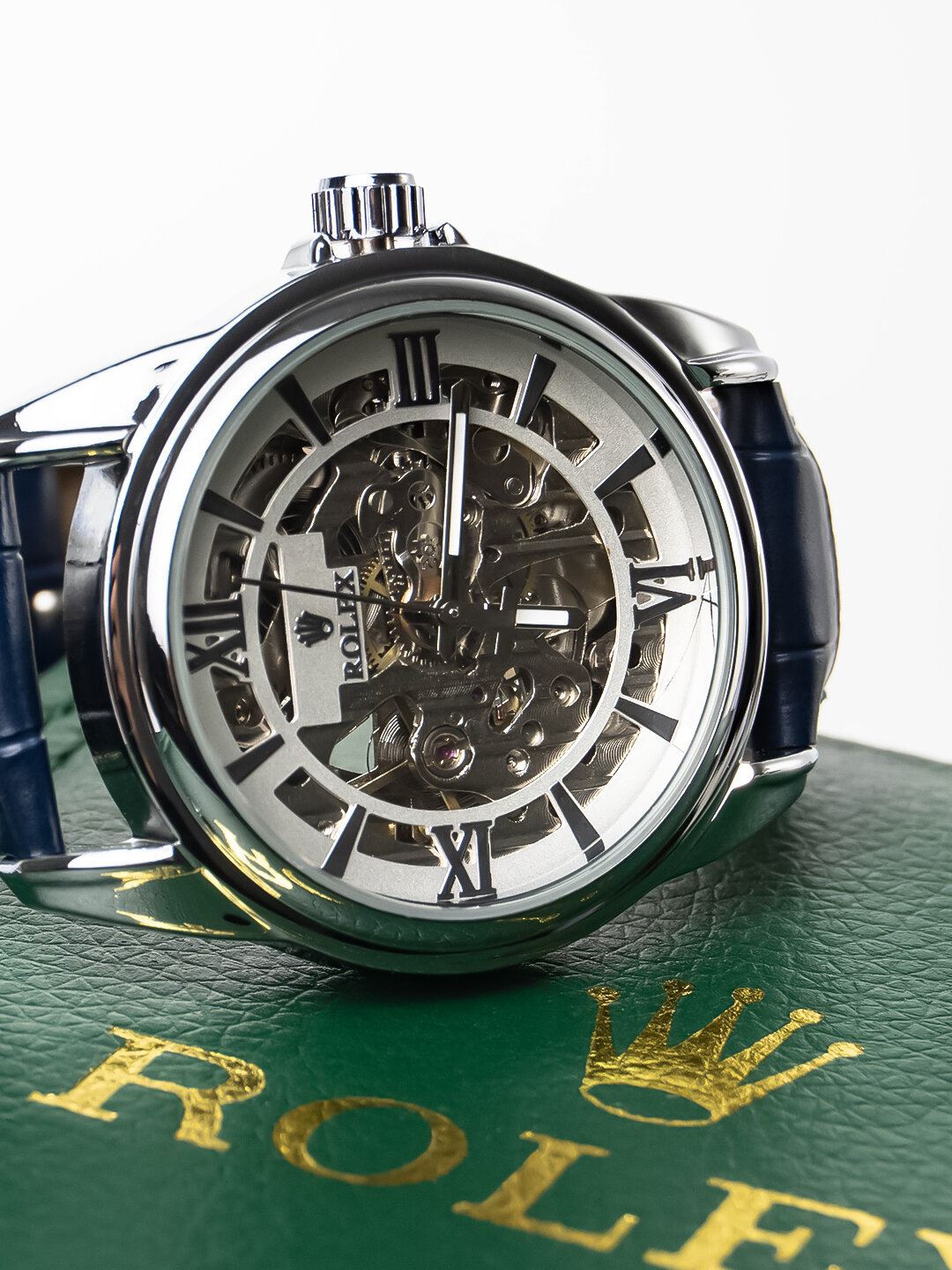 Наручные часы Rolex Классика, 331733 серебристый/черный — фото 1