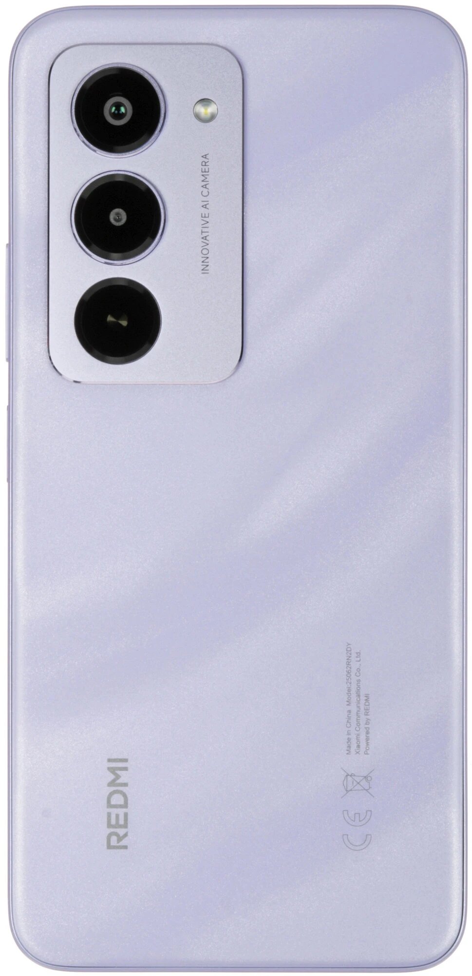 Смартфон Xiaomi Redmi 15, Android, NFC, 6/128 Гб, камера 50Мп, 6,9", 144Гц, Purple — фото 1