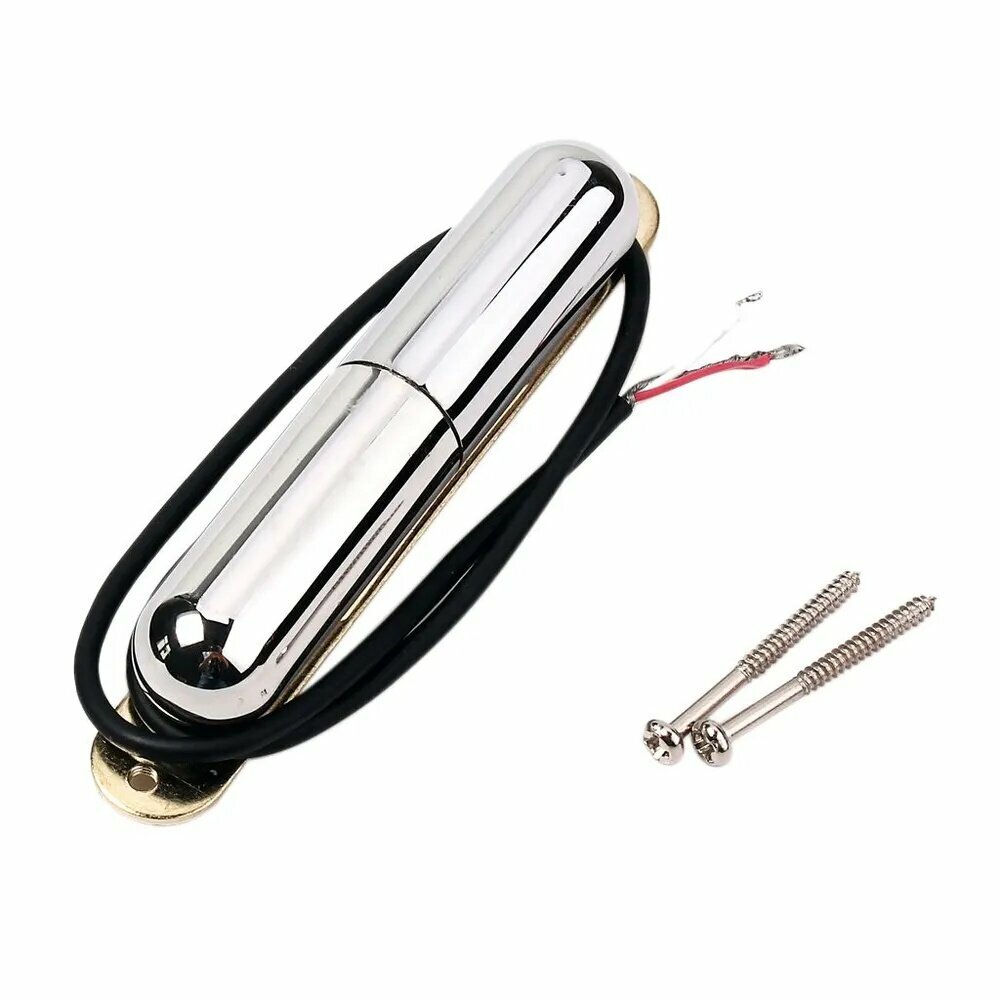 1 шт. Lipstick Tube Single Coil Pickup для электрогитары, хромированный