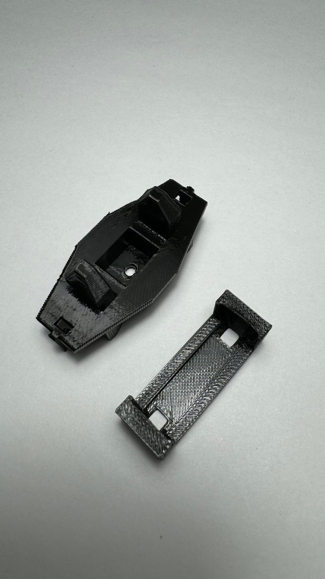 Защелки руля для Уаз Патриот (Patriot), защелка и ответная часть, черные — фото 1