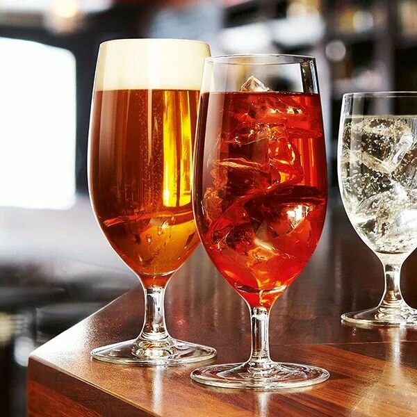 Бокал для пива "Исерлонер"; хр. стекло; 0,5л. — фото 1