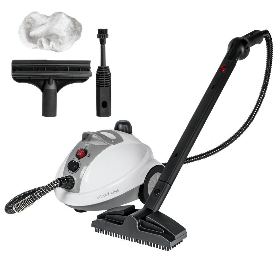 Пароочиститель Galaxy Line GL 6270 белый/серый