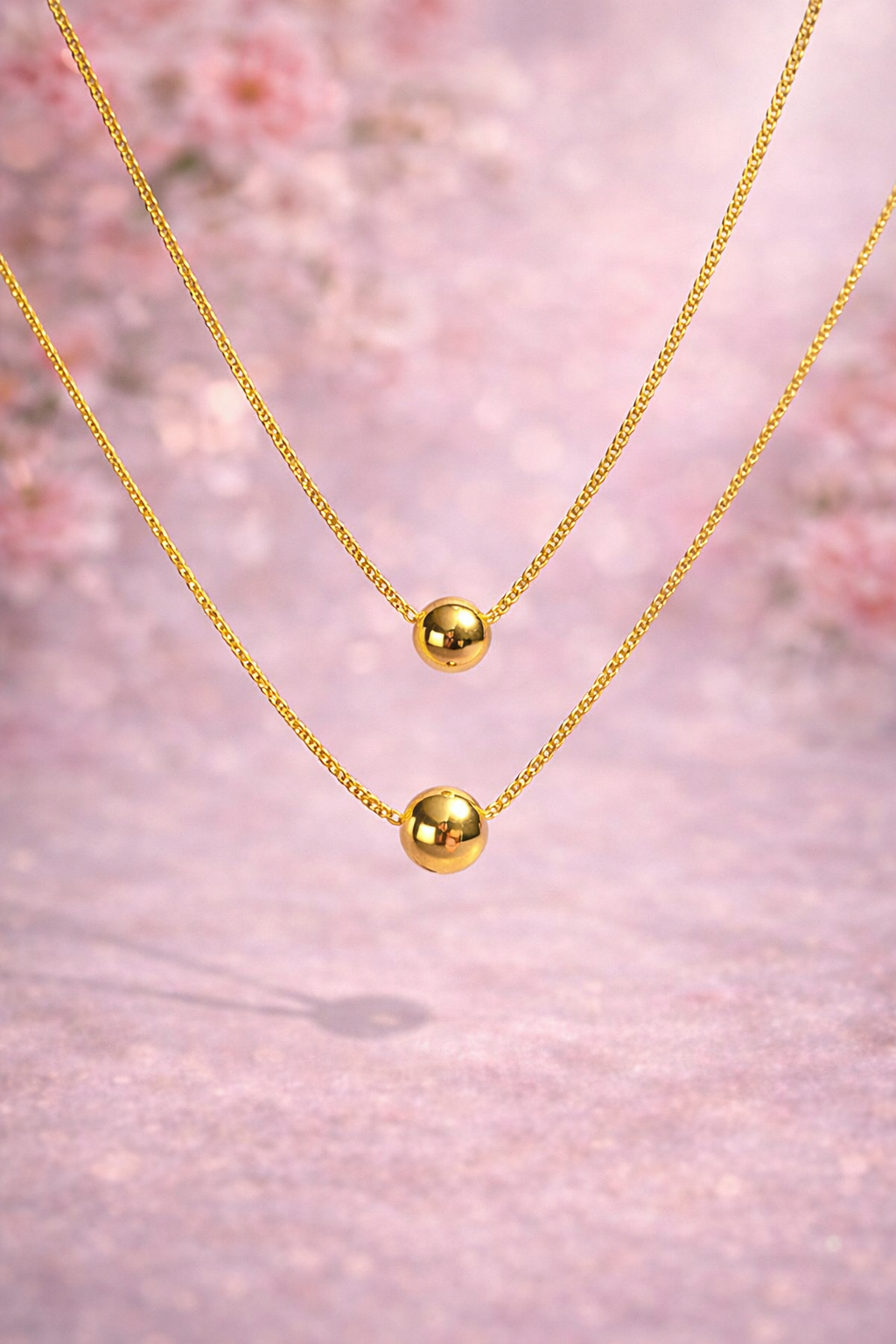 Цепь, 1 шт., длина 40 см, золотистый — фото 1