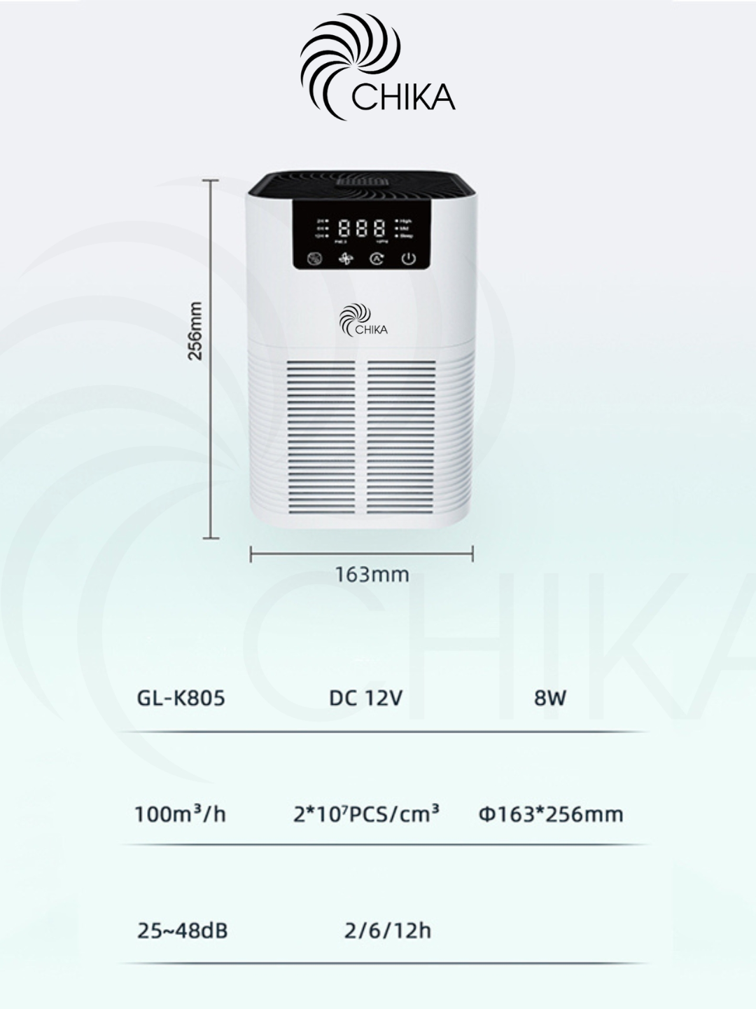 AIR PURIFIER GL-K805 Очиститель воздуха против аллергенов air — фото 1