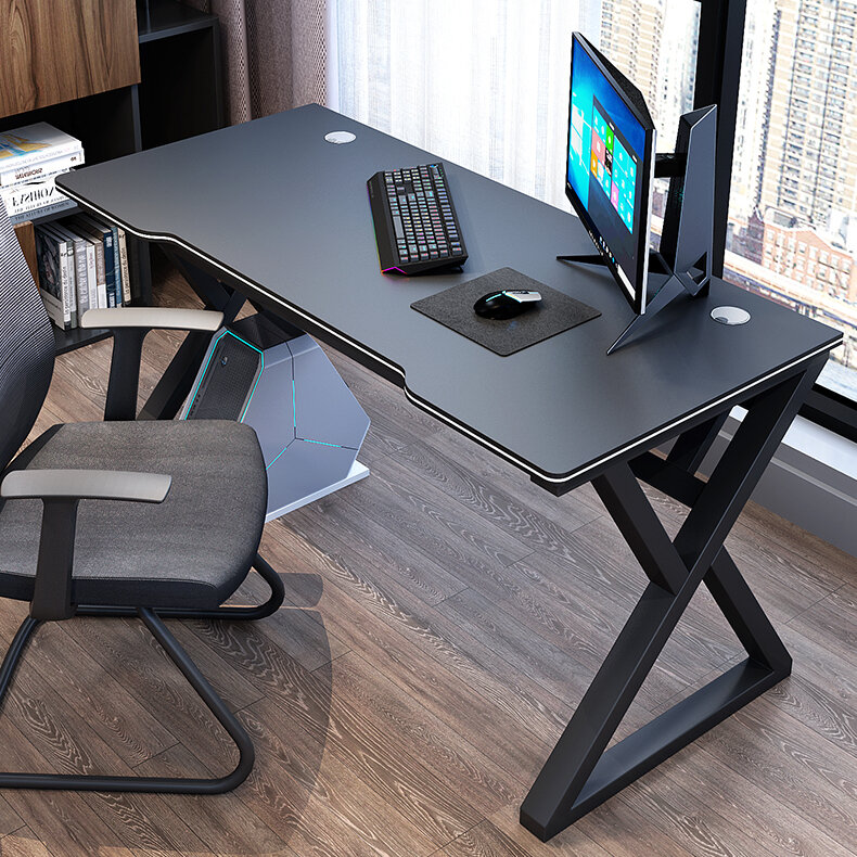 Письменный стол с полкой, для офиса, школы, компьютера , лофт — фото 1