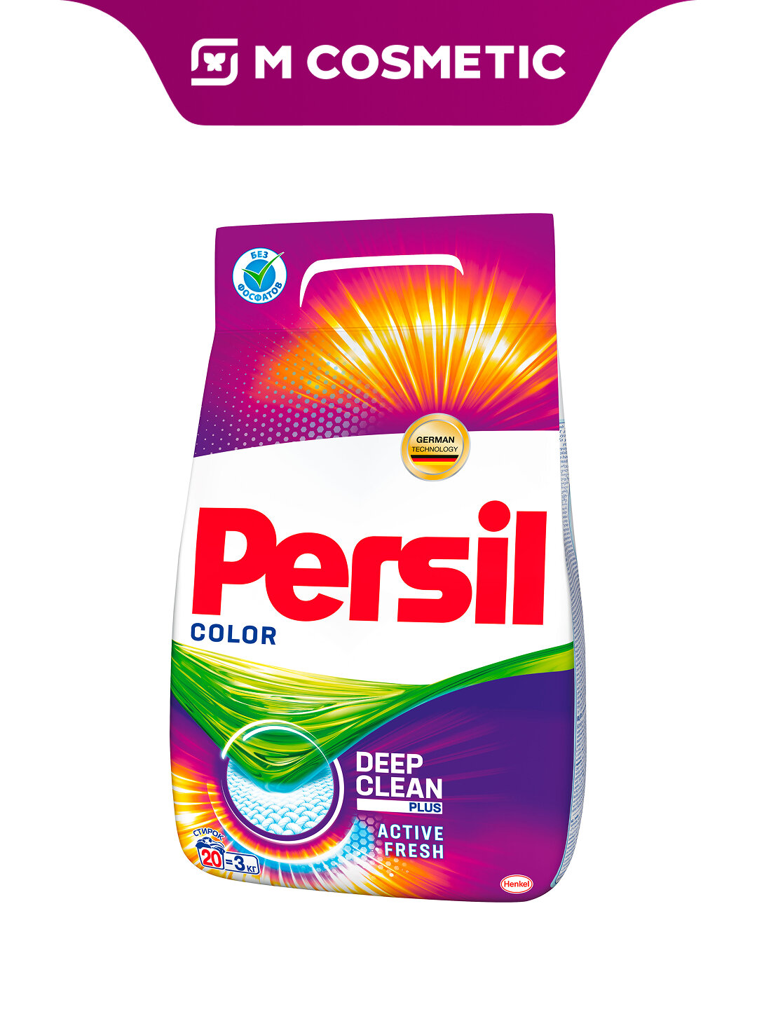 Персил С тиральный порошок Колор 3 кг (ЛАБ Индия)
