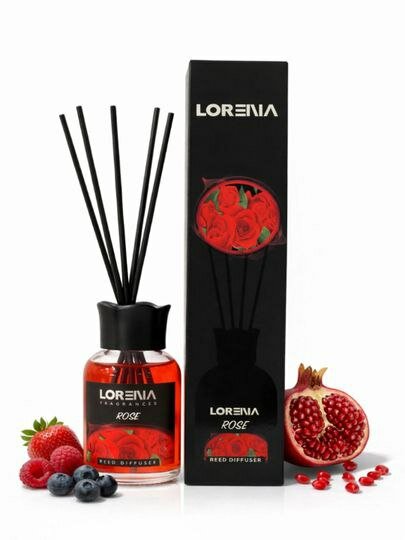 Аромадиффузор Lorena: Парфюм для дома с палочками Ароматизатор для дома and office