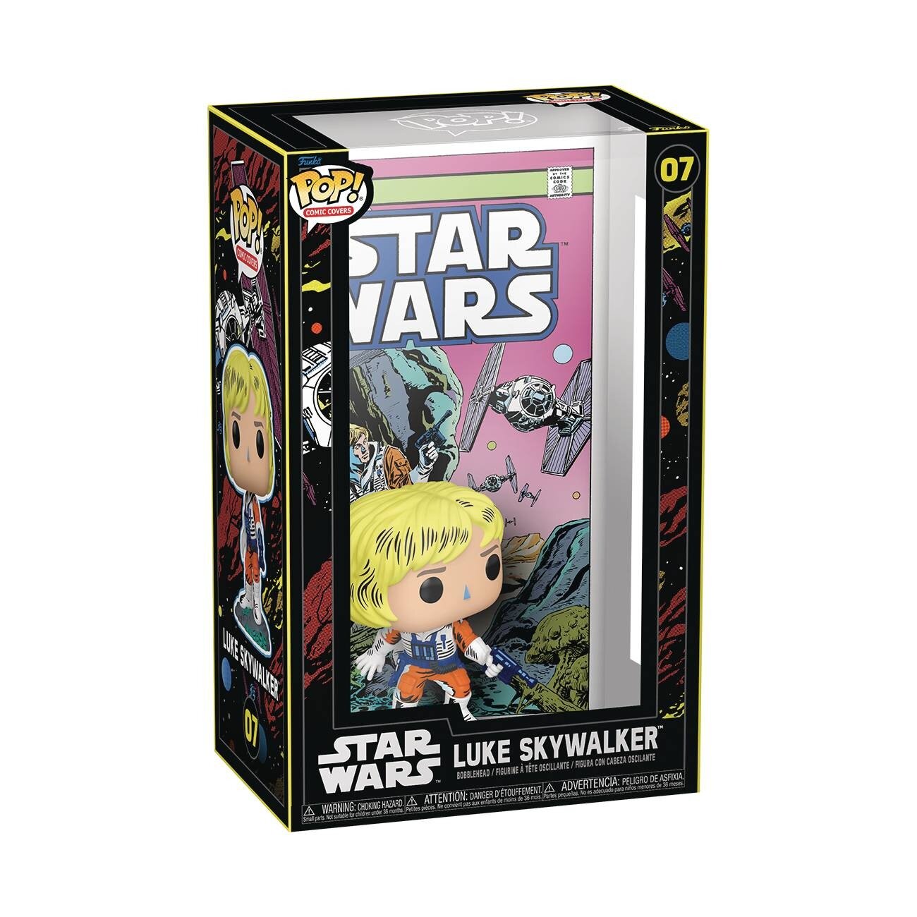 Фигурка Funko POP! Comic Covers: Star Wars - Luke Skywalker 86223 (07) Люк Скайуокер — фото 1