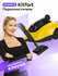 Пароочиститель Kitfort KT-9137-3 черно-желтый