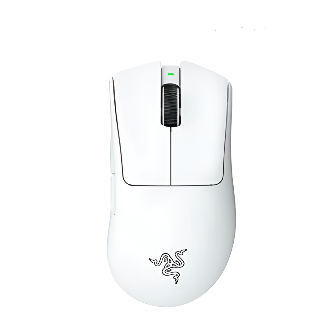 Razer DeathAdder V3 Pro White — беспроводная игровая мышь с ультралёгким корпусом, высокоточным сенсором FocusPro30K