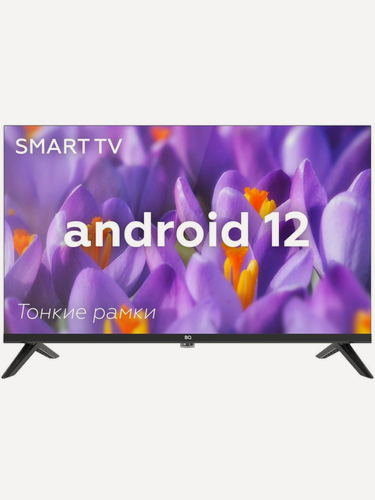 Изображение товара Телевизор BQ 24FS32B 24" LED, HD, черный, смарт ТВ, Android