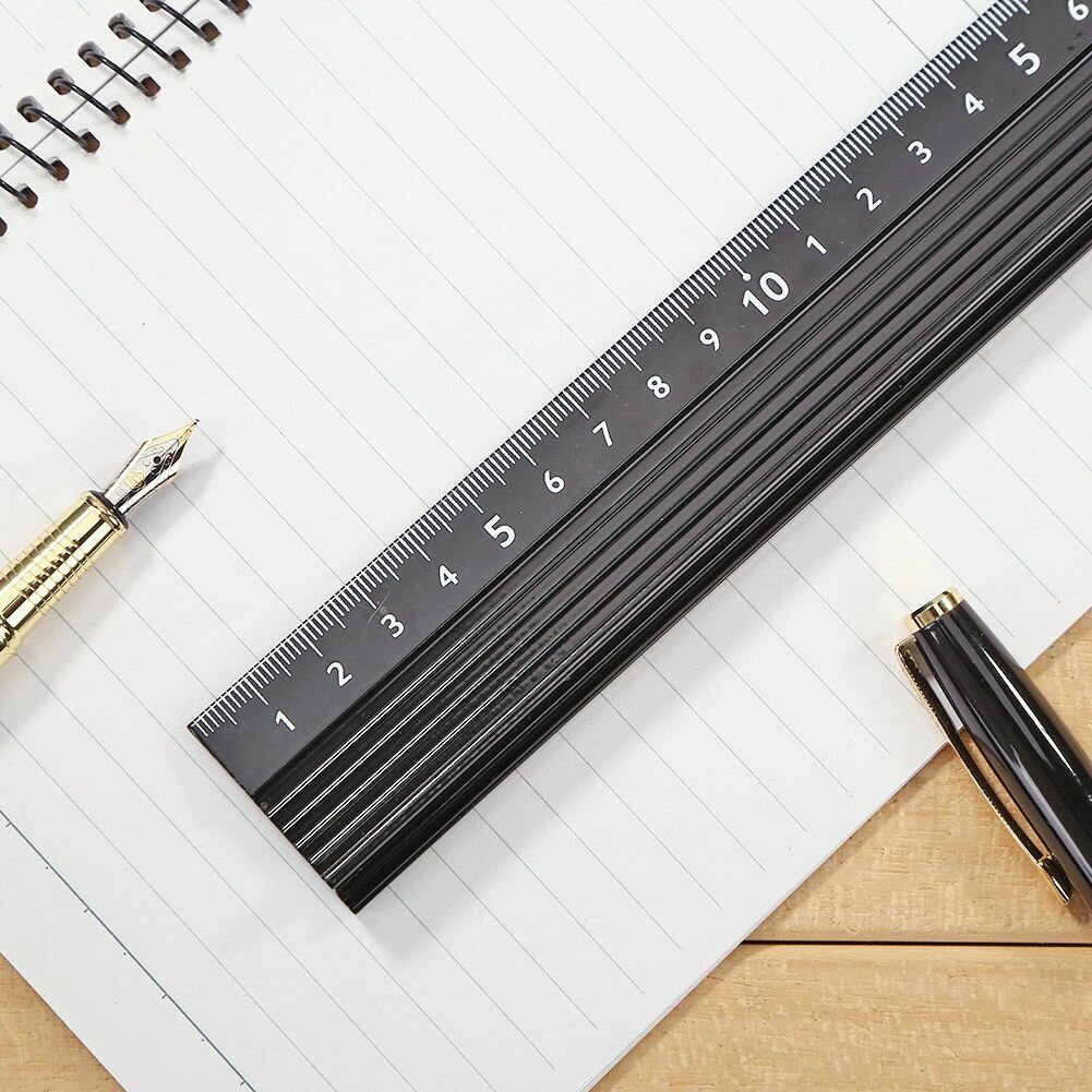 Многофункциональная алюминиевая защитная линейка с нескользящим покрытием