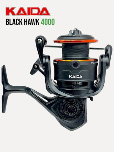 Изображение товара Катушка Black Hawk 4000 7+1 подшипников для рыбалки на спиннинга, кайда