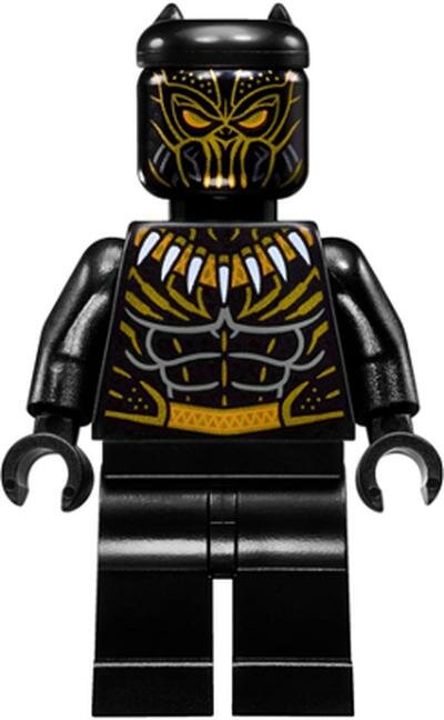 Минифигурка Lego sh0477 Erik Killmonger (Golden Jaguar)