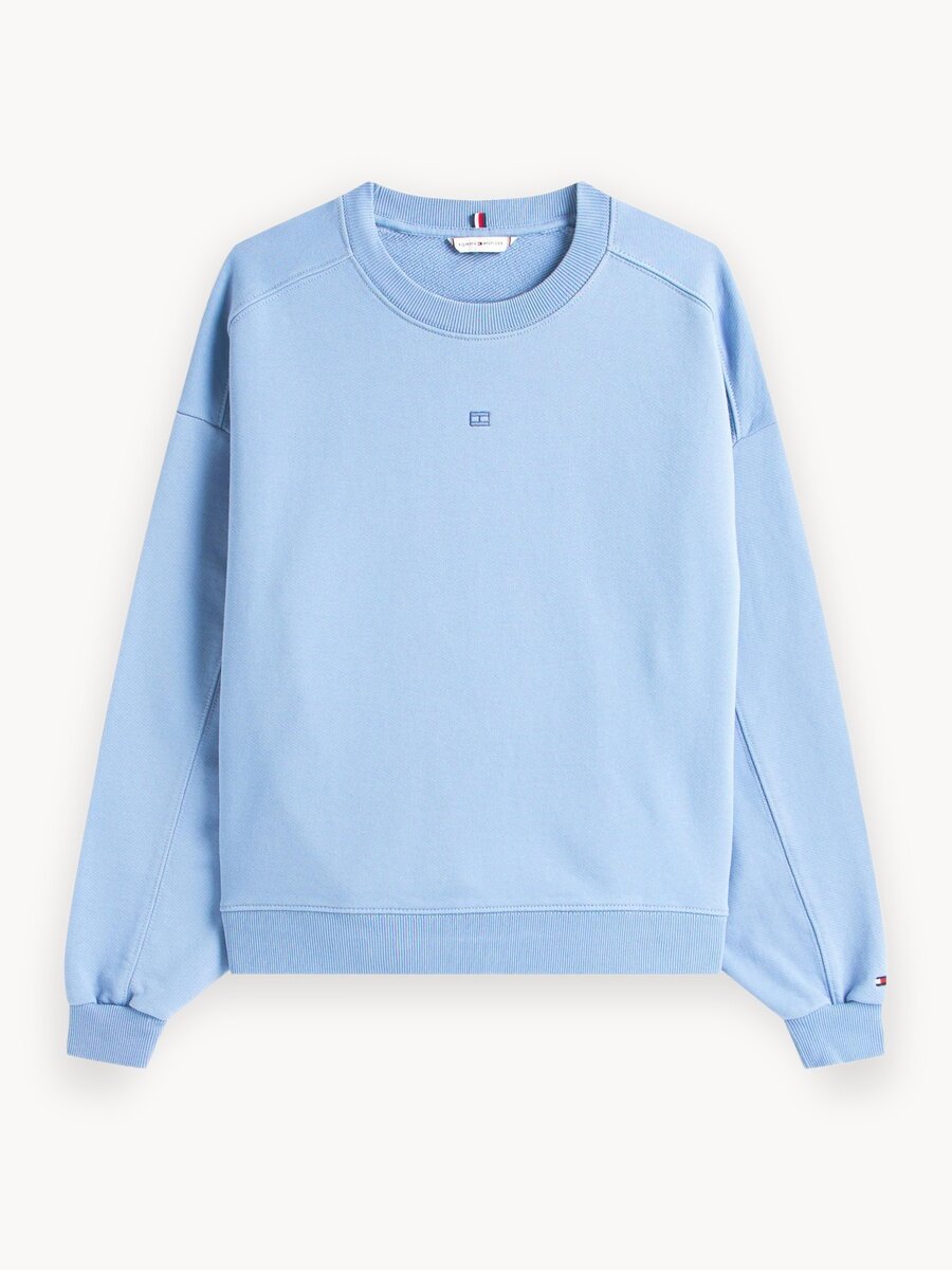 Свитшот TOMMY HILFIGER Terry, размер XL, , голубой