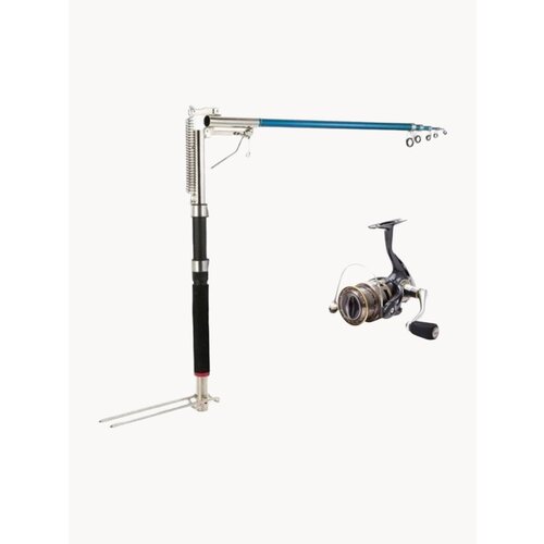 Самоподсекающая удочка с катушкой Король рыбалки 210 см