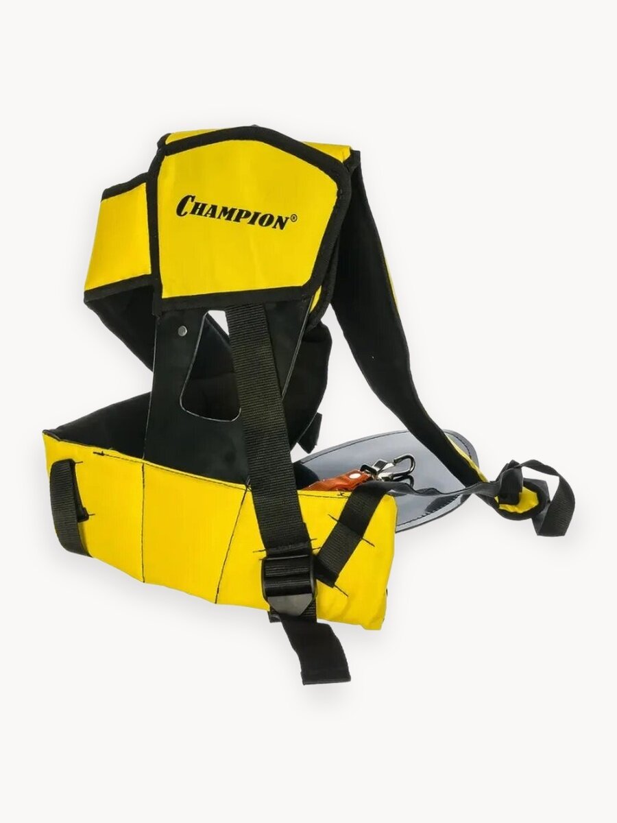Ремень ранцевый CHAMPION C4004, для триммеров, с защитой бедра, быстросъемный