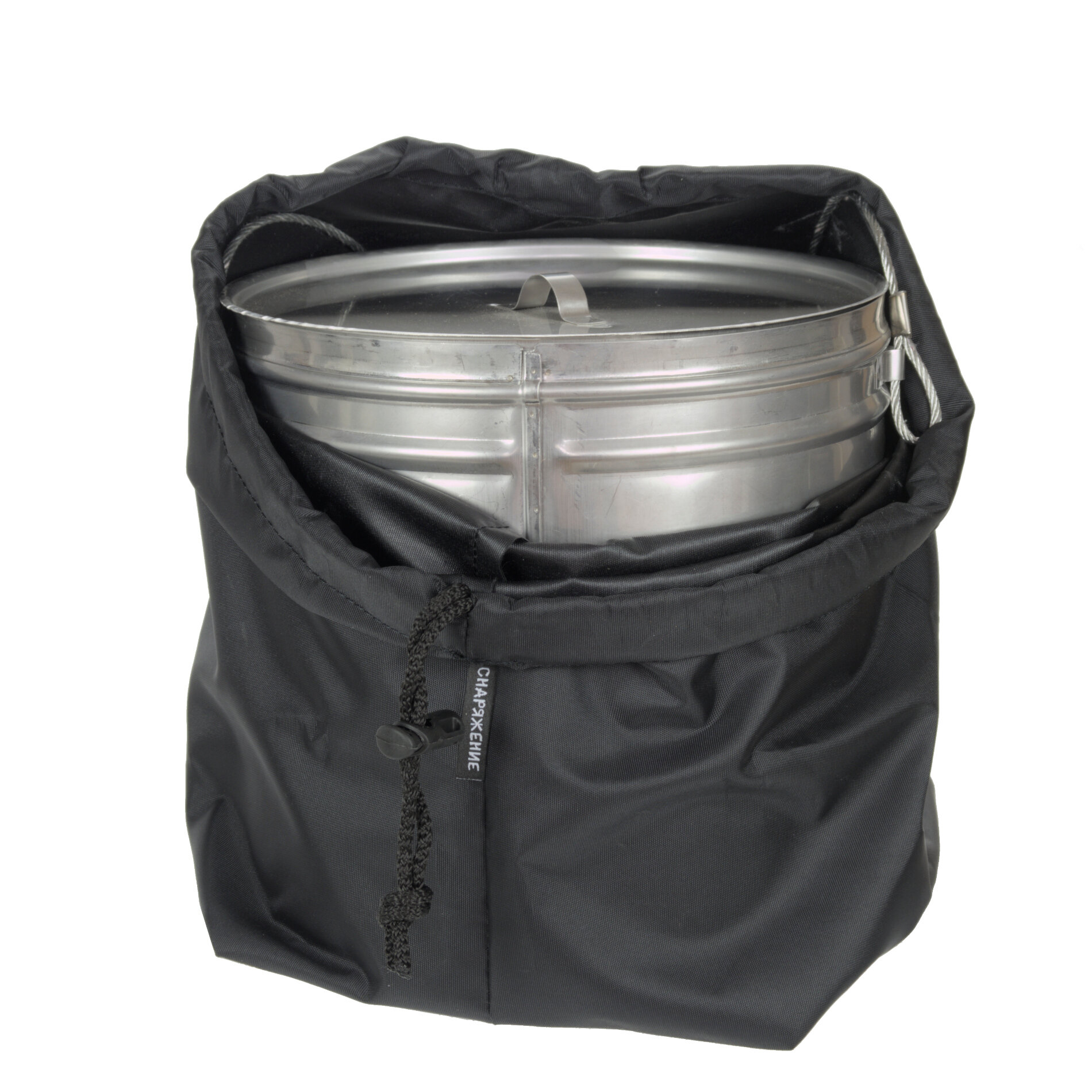 Чехол для круглых котлов 6-8 литров черный Снаряжение