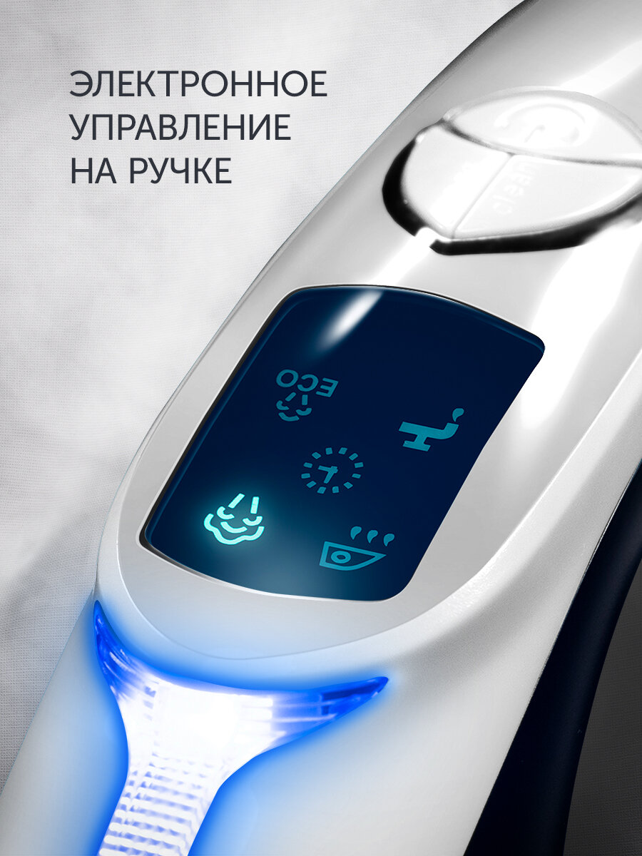 Парогенератор с керамической подошвой Polaris PSS 7510K фиолетовый/черный — фото 1