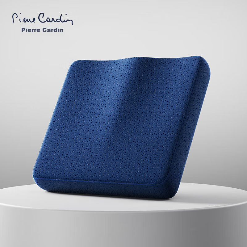 Pierre Cardin Seat Cushion, Ergonomic Memory Foam Office Chair Pad, Hemorrhoid Cushion, Chair Pad, Long-Sitting Aid, Student Butt Pad, Green