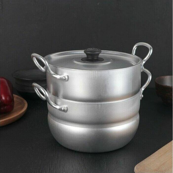 Мантоварка, пароварка, мантышница 14425 алюм сфер 2,5л