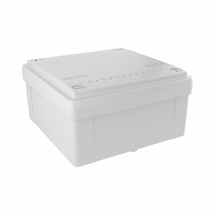 Коробка ответвительная с гладкими стенками, IP56, 100х100х50мм