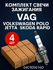 Комплект свеча зажигания VAG (4шт) для а/м VOLKSWAGEN Polo Jeta S...
