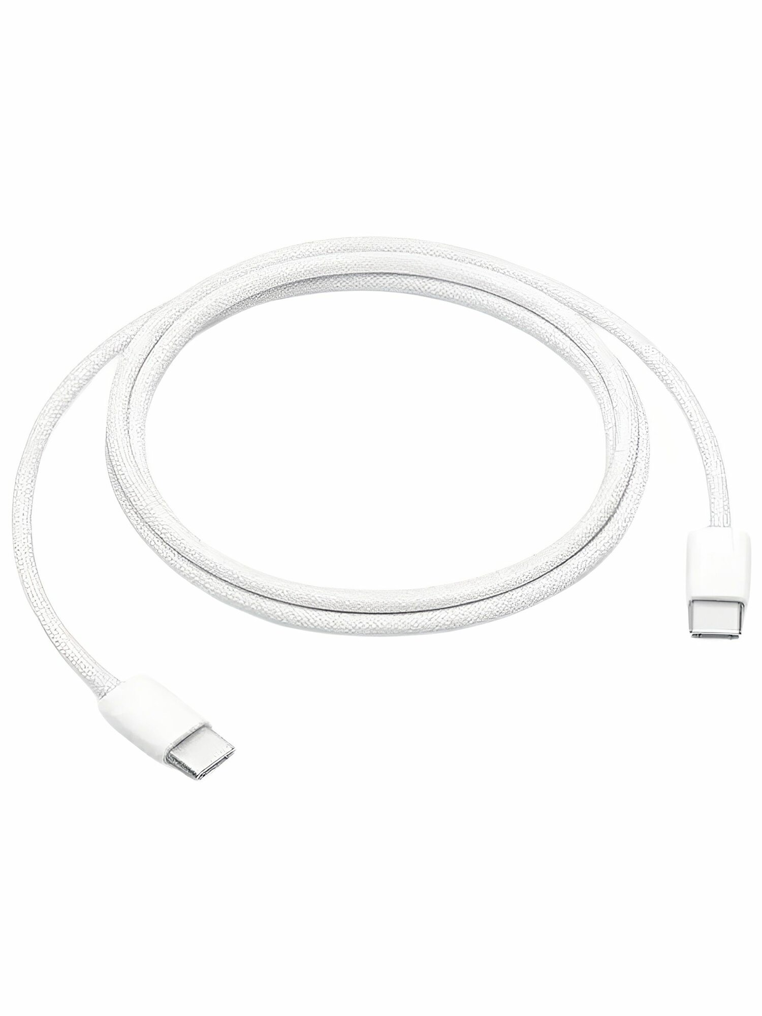 Кабель для iPhone USB-C to USB-C, 60W, 1 метр. Кабель в нейлоновой оплетке для iPhone, 60 ватт