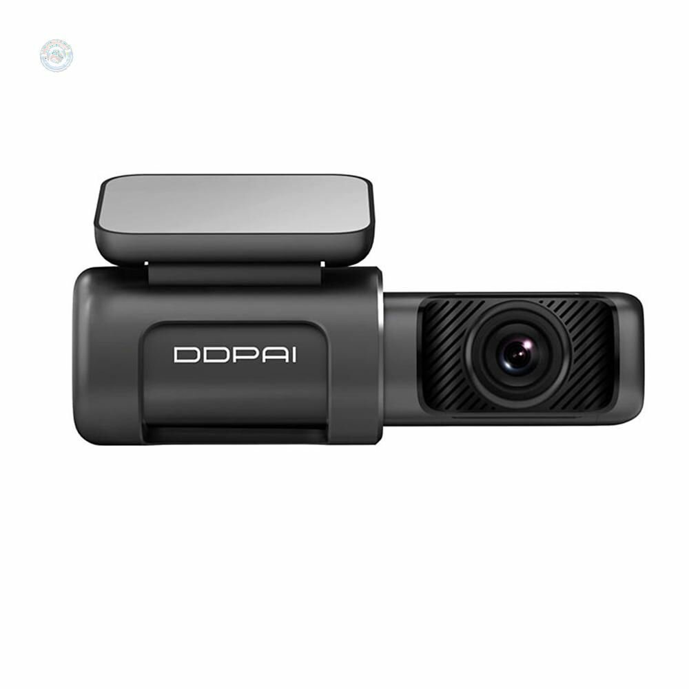 DDPai Mini5 4K видеорегистратор с GPS и Wi-Fi, запись в Ultra HD, широкоугольный объектив 140 , встроенный микрофон и датчик движения