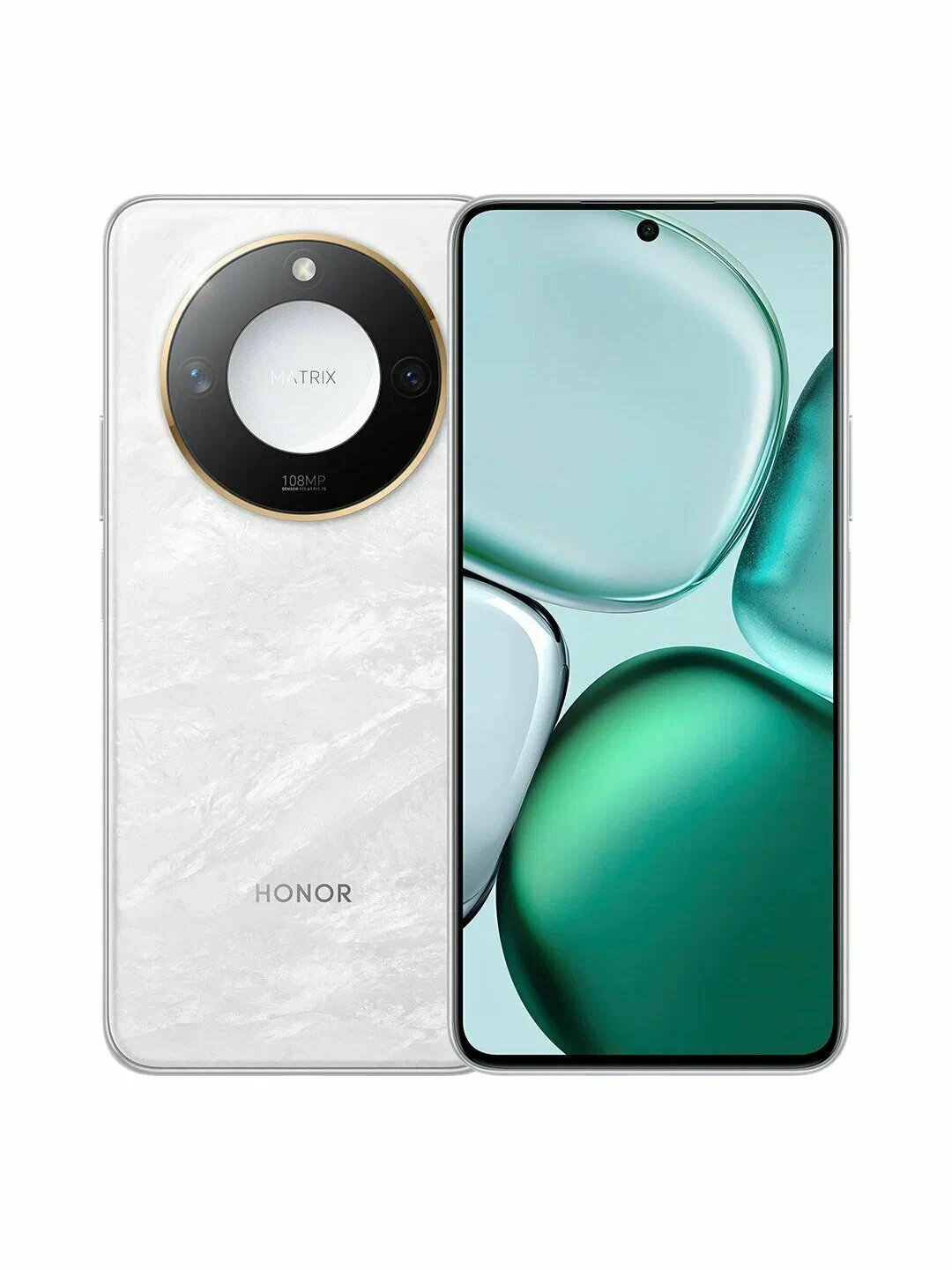Ударопрочный смартфон Honor X9c Smart 5G, 8/256GB, 108 Мп, 5800 мАч, Moonlight White
