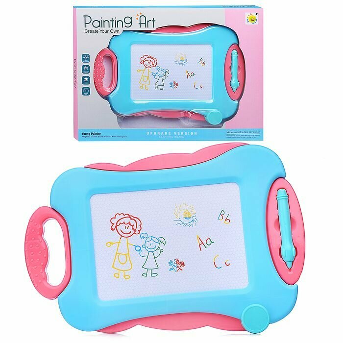 Доска для рисования Oubaoloon "Мой первый рисунок", в коробке