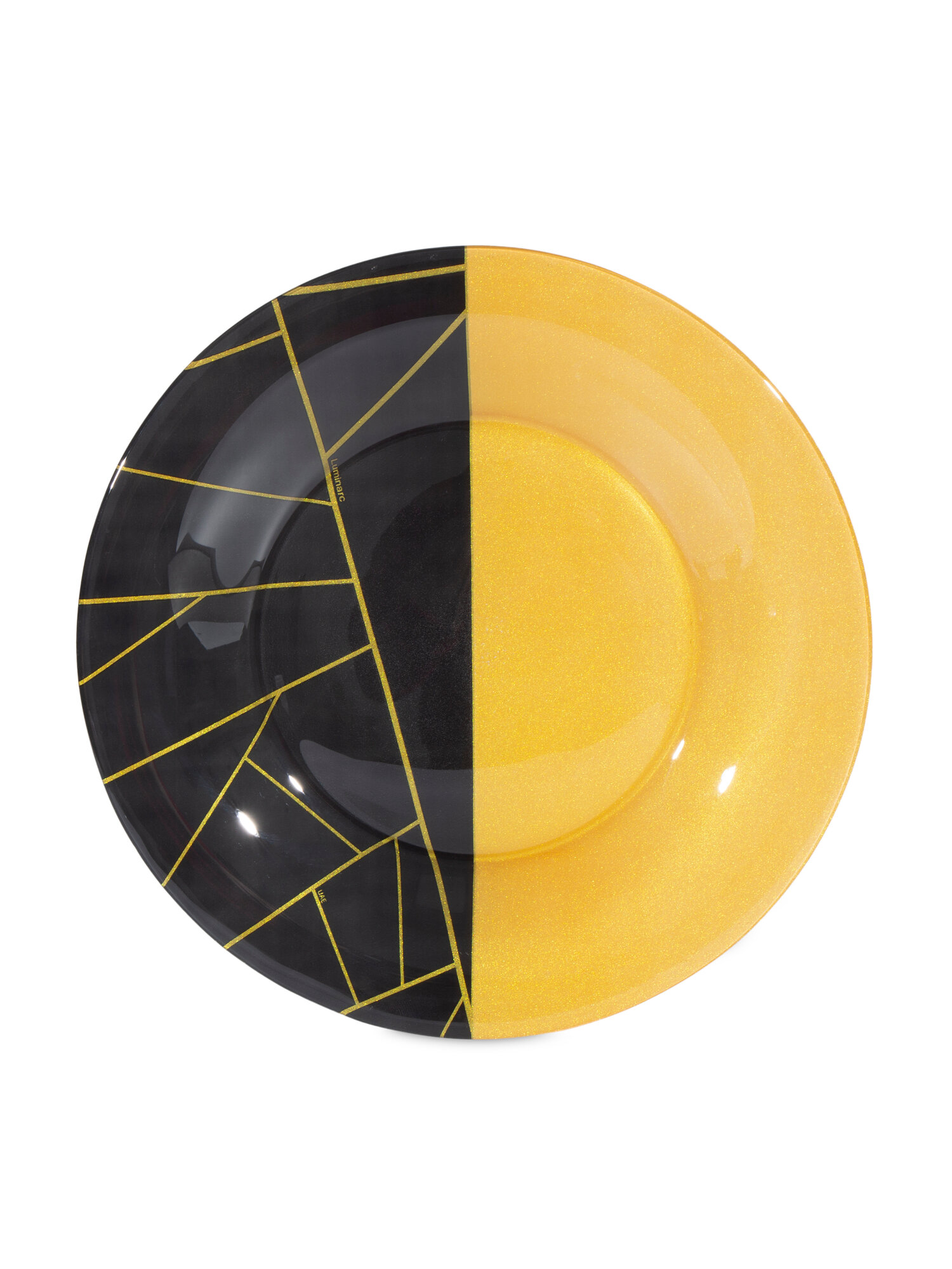 тарелка десертная delnice gold 19.5см luminarc q8795 - фото №1